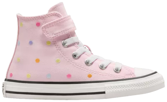 Кроссовки Converse Chuck Taylor All Star EasyOn High PS 'Embroidered Polka Dots', розовый