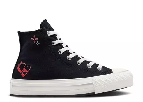 Кроссовки Converse Chuck Taylor All Star Eva Lift Platform High Gs 'Y2K Heart', черный