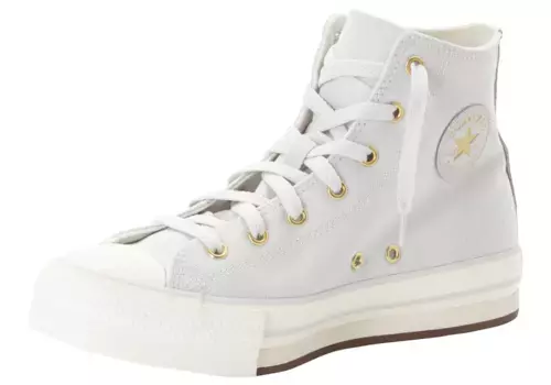 Кроссовки Converse "CHUCK TAYLOR ALL STAR EVA LIFT PLATFORM TONAL CANVAS", серый