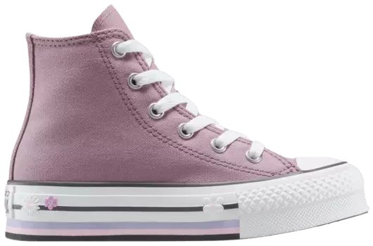 Кроссовки Converse Chuck Taylor All Star EVA Lift Platform High PS 'Floral Print', фиолетовый