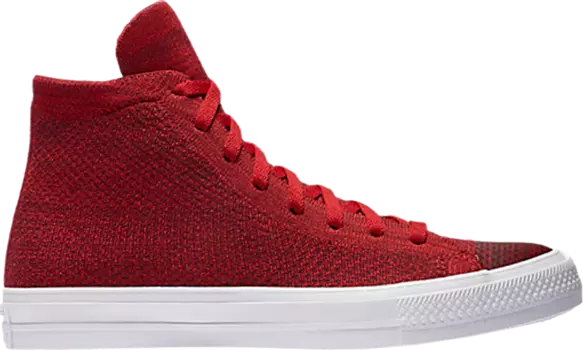 Кроссовки Converse Chuck Taylor All Star Flyknit Hi Red, красный