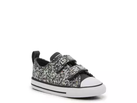 Кроссовки Converse Chuck Taylor All Star Glitter — детские, темно-серые/многоцветные