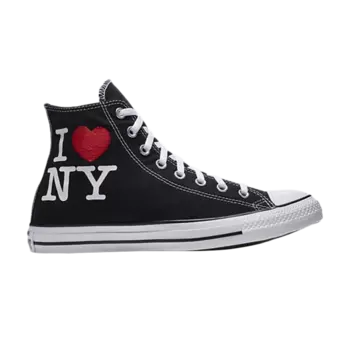 Кроссовки Converse Chuck Taylor All Star Hi 'I Love NY', черный