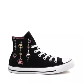 Кроссовки Converse Chuck Taylor All Star Hi Boho с вышивкой, черный