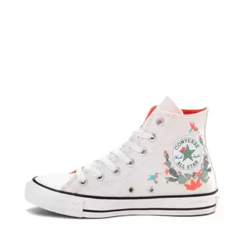 Кроссовки Converse Chuck Taylor All Star Hi Succulents Sneaker, винтажный белый
