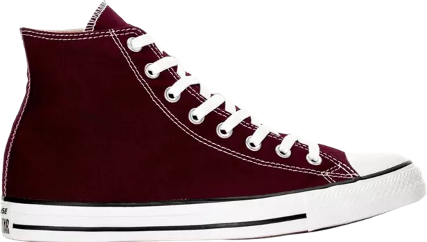 Кроссовки Converse Chuck Taylor All Star Hi Burgundy, красный