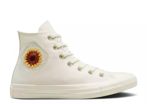 Кроссовки Converse Chuck Taylor All Star High 'Festival Florals', кремовый