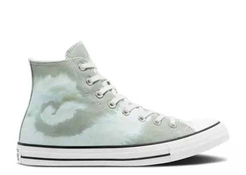 Кроссовки Converse Chuck Taylor All Star High 'Summer Wave - Washed Light Field Surplus', зеленый