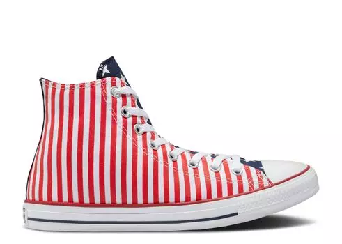Кроссовки Converse Chuck Taylor All Star High 'Stars & Stripes', красный