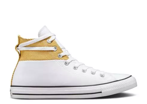 Кроссовки Converse Chuck Taylor All Star High 'Crafted Patchwork - White Open Sesame', белый