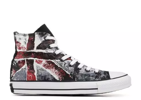 Кроссовки Converse Chuck Taylor All Star High 'Union Jack', черный