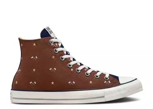 Кроссовки Converse Chuck Taylor All Star High 'Clubhouse - Golf Club', коричневый