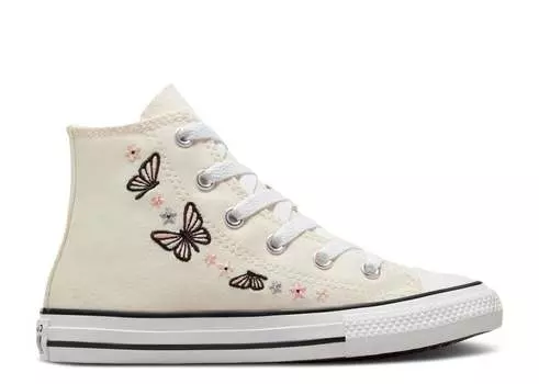 Кроссовки Converse Chuck Taylor All Star High Ps 'Butterflies', кремовый