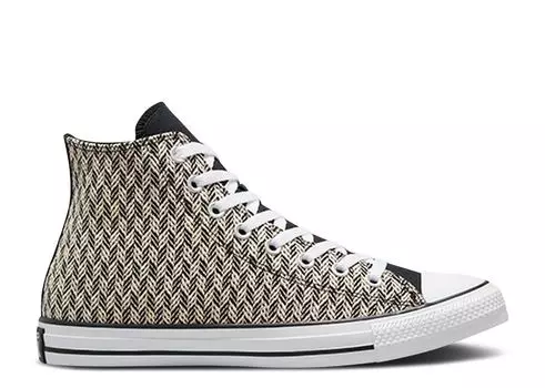 Кроссовки Converse Chuck Taylor All Star High 'Herringbone - Egret', кремовый