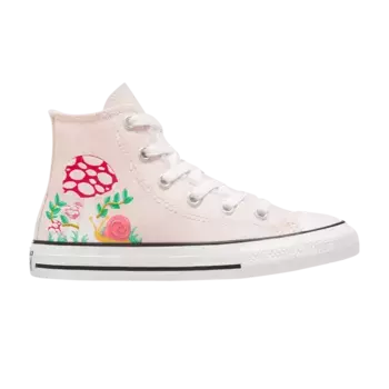 Кроссовки Converse Chuck Taylor All Star High PS Embroidered Mushroom, розовый