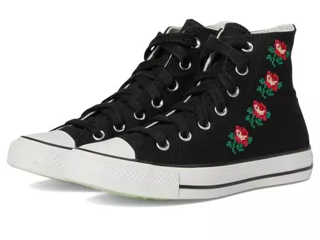 Кроссовки Converse Chuck Taylor All Star High-Top Sneaker, цвет Black/Light Jellyfish Jitter/Surplus Min