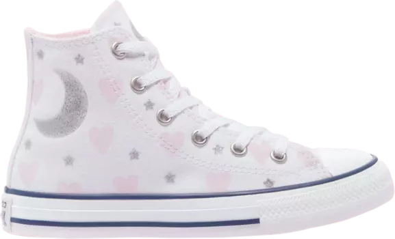 Кроссовки Converse Chuck Taylor All Star High GS My Wish, белый