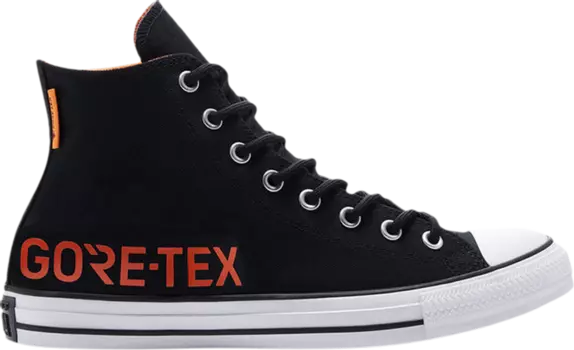 Кроссовки Converse Chuck Taylor All Star High GTX Mountain Club - Black Flash Orange, черный