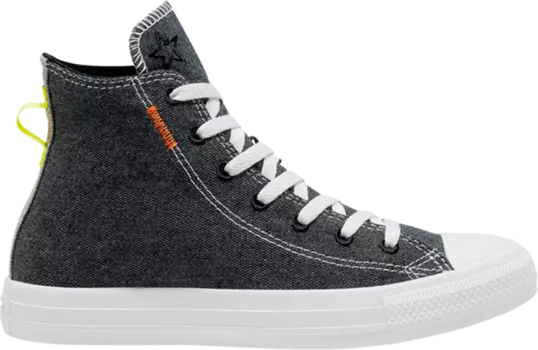 Кроссовки Converse Chuck Taylor All Star High Renew Black Venom, серый