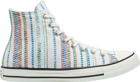 Кроссовки Converse Chuck Taylor All Star High Summer Stripes, разноцветный