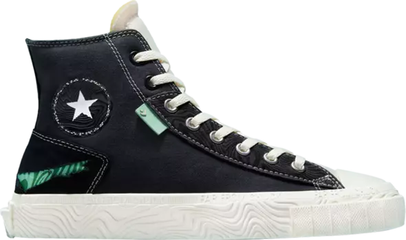 Кроссовки Converse Chuck Taylor All Star High Tear Away - Dark Smoke Grey, серый