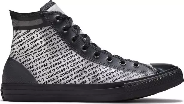 Кроссовки Converse Chuck Taylor All Star High Translucent - Black, черный