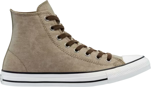 Кроссовки Converse Chuck Taylor All Star High Washed Canvas - Nomad Khaki, коричневый