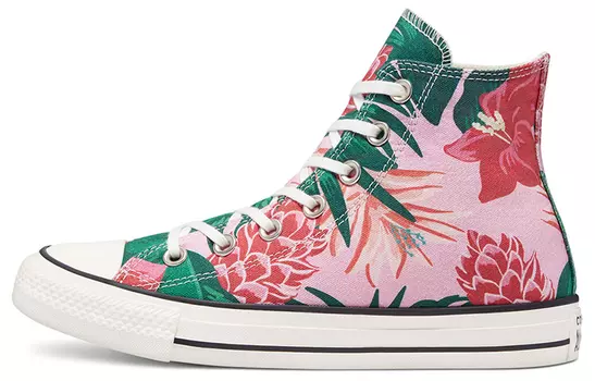 Кроссовки Converse Chuck Taylor All Star High 'Jungle Scene - Pink Floral Print'