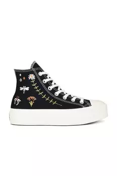 Кроссовки Converse Chuck Taylor All Star Lift, цвет Black & Egret