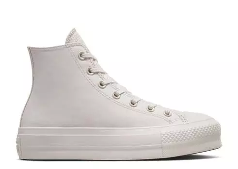 Кроссовки Converse Chuck Taylor All Star Lift Platform High 'Check Knit', кремовый
