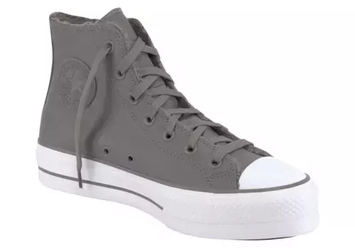 Кроссовки Converse "CHUCK TAYLOR ALL STAR LIFT PLATFORM", теплая подкладка, белый