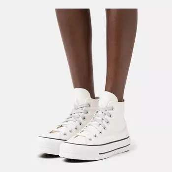 Кроссовки Converse Chuck Taylor All Star Lift Laced Platform, egret/slate sage/white