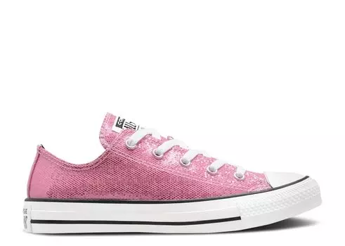 Кроссовки Converse Chuck Taylor All Star Low Gs 'Glitter - Pink', розовый