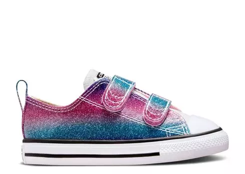Кроссовки Converse Chuck Taylor All Star Low Easy-On Td 'Glitter Drip', белый