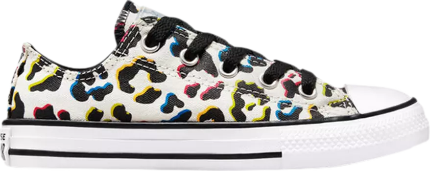 Кроссовки Converse Chuck Taylor All Star Low GS Multi Leopard, кремовый
