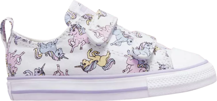 Кроссовки Converse Chuck Taylor All Star Low Easy-On TD Unicorns, белый
