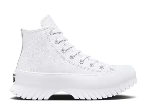 Кроссовки Converse Chuck Taylor All Star Lugged 2.0 Leather High 'White Black', белый