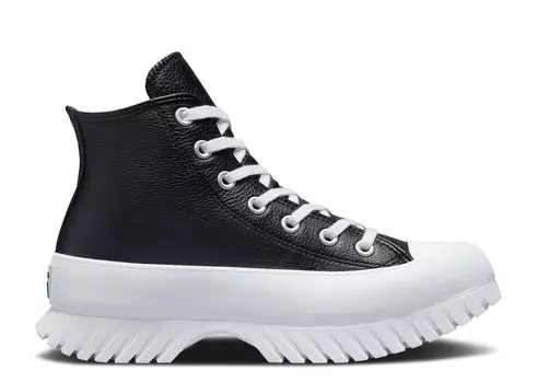 Кроссовки Converse Chuck Taylor All Star Lugged 2.0 Leather High 'Black White', черный