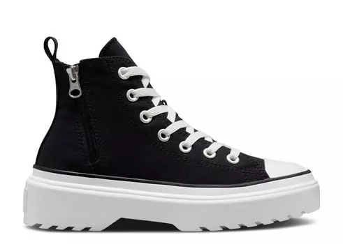 Кроссовки Converse Chuck Taylor All Star Lugged Lift Platform High Gs 'Black White', черный