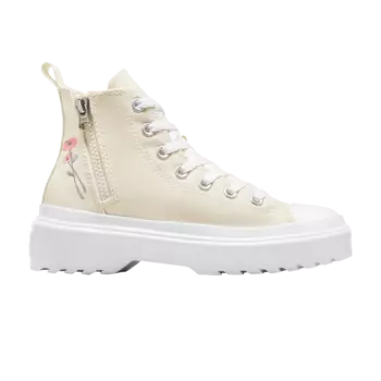 Кроссовки Converse Chuck Taylor All Star Lugged Lift Platform Easy On High GS, кремовый