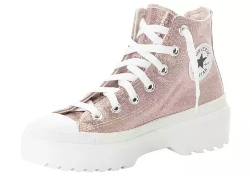 Кроссовки Converse "CHUCK TAYLOR ALL STAR LUGGED GLITTER", белый