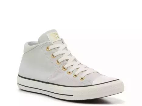 Кроссовки Converse Chuck Taylor All Star Madison Mid-Top — женские, окаменевший белый светло-серый