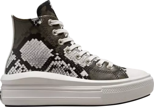 Кроссовки Converse Chuck Taylor All Star Move High Authentic Glam, черный