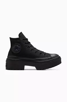 Кроссовки Converse Chuck Taylor All Star на каблуке с проушинами, черный
