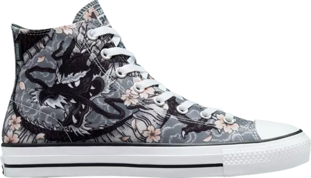 Кроссовки Converse Chuck Taylor All Star Pro High Tattoo Art, серый