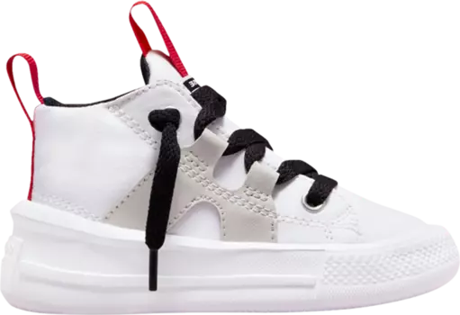Кроссовки Converse Chuck Taylor All Star Ultra Easy-On Mid TD White University Red, белый