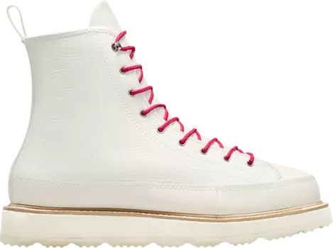 Кроссовки Converse Chuck Taylor Crafted Boot Egret Natural Ivory, белый