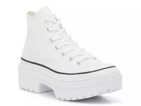 Кроссовки Converse Chuck Taylor Lugg Heel High-Top — женские, белые