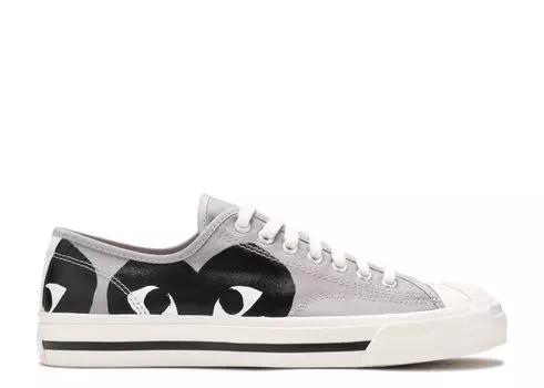 Кроссовки Converse Comme Des Garons Play X Jack Purcell 'Drizzle Black', серый