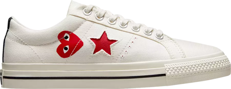 Кроссовки Converse Comme des Garons Play x One Star Cloud Dancer, кремовый
